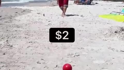 Beach Money Ball!!💵🌊💵