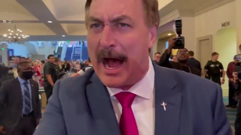 "You're Disgusting!" Mike Lindell Yells At CBS Reporter at CPAC