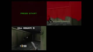 GoldenEye 007 multiplayer - Practice games. Axdoomer vs TH126 vs davidskedarwarrior