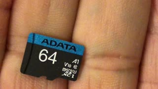 ADATA 64GB Premier microSDXC UHS-I Class 10 V10 A1 Memory Card with SD Adapter 100MBs