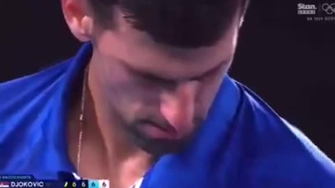 Novak Djokovic: Heckled by a Covid Cultist Heckler