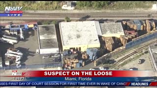 Pursuit with big truck in Miami!