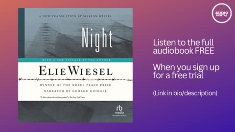 Night Audiobook Summary Elie Wiesel