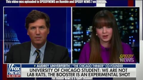 Tucker Carlson - Don't Forget What Even A University Student Knew Back In January 2022