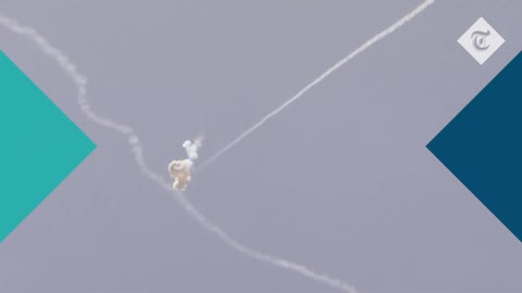 Israeli Iron Dome filmed intercepting rockets