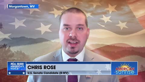 Chris Rose (R-WV) candidate for US Senate joins the crew of American Sunrise