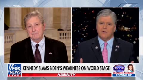 'Wimp-Fest': Sen. Kennedy Says Biden 'Does Not Have The Courage' To Take Action On Russia