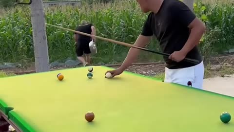 Funny Billiards Trick Shots