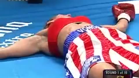 Brutal Knockout In Women's Boxing