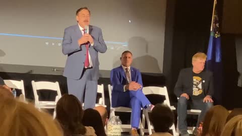 Mike Lindell at the Constitutional Sherriffs Event in Las Vegas