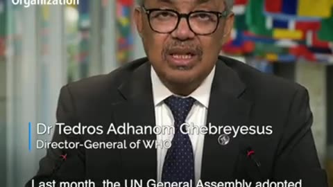 WHO Director Tedros says disinfo eroded Trust