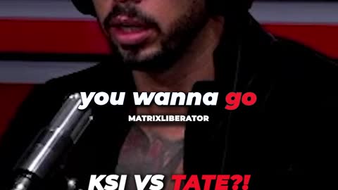 Andrew Tate calls out KSI