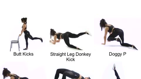 BUTT Workout - Easy Exercise at Home for tuned Butt.