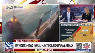 IDF video shows Israeli Navy foiling hamas attack