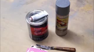 R/C Model Fiberglass Finishing Part 1 - Tools