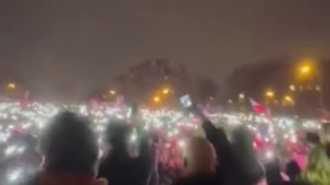 Chants of "Liberte" in France after Macron's derogatory remarks