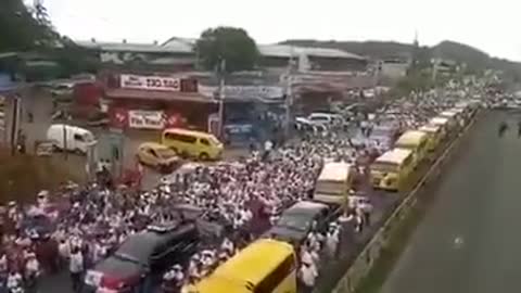 w Panamie trwają masowe protesty