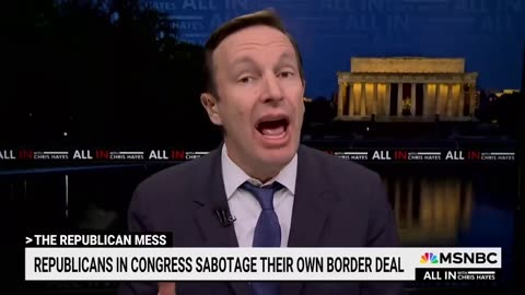 Deranged Dem Murphy Says Republicans Ran For The Hills To NOT Defend The Border