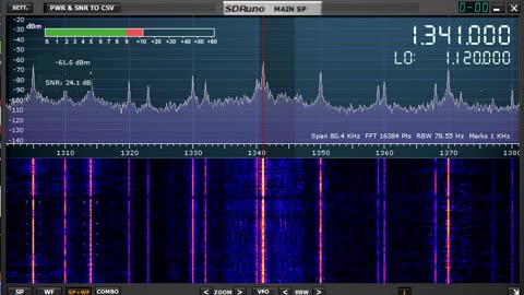 1341 KHz BBC Radio 5 Live heard in Newfoundland MW DX AM