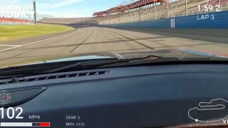 Auto Club Speedway Roval w/Track Addict overlay 2010 Camaro SS