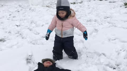 Snow Angels in Michigan