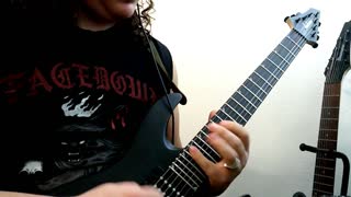 Fire From Heaven -Rampage (Guitar Playthrough) Melodic Death Metal