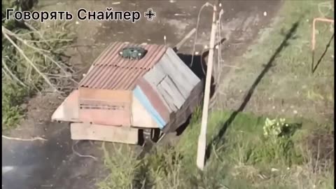 Another rus "Blyat-Tank" appeared in the Krasnogorovka area of the Donetsk