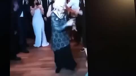 Granny showing em how it's done!