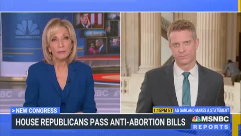 MSNBC hack Andrea Mitchell scolds reporter on-air for using term "pro-life"