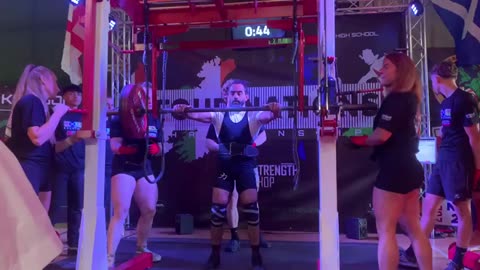 Pt Sewey's Remarkable Squat at the 2024 4 Nation On-Platform Powerlifting Championships