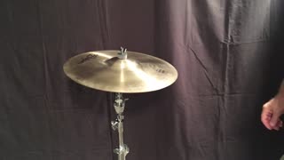 18" Zildjian A series ROCK CRASH cymbal, BLOCK LETTER era