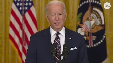 Biden announces new sanctions against Russia on Ukraine invasion | USA TODAY