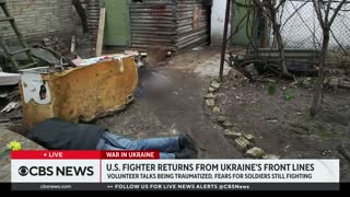 American volunteer in the war in Ukraine shares his experiences