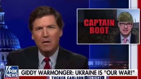 Tucker Carlson: Max Boot is not actually fighting “our war “