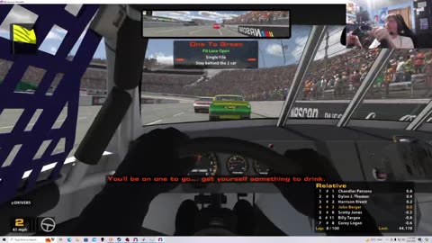 iRacing B Fixed NASCAR Legends from Martinsville 5/20/24. Late Night Short Track Racing.