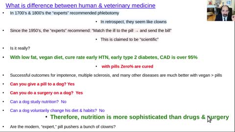 What's the difference between animal and human medicine?