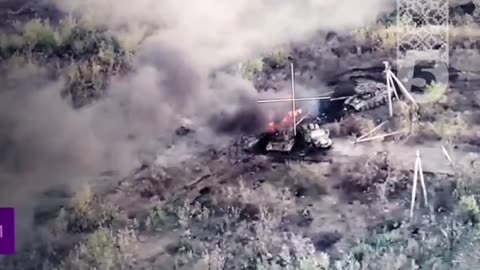 🇺🇦 Destruction of Russian Armored Column in Avdiivka Area | RCF