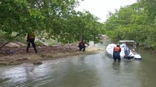 Bote robado en Bocachica