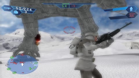 Star Wars Battlefront Classic | The Battle of Hoth | Galactic Civil War Campaign Mission 6
