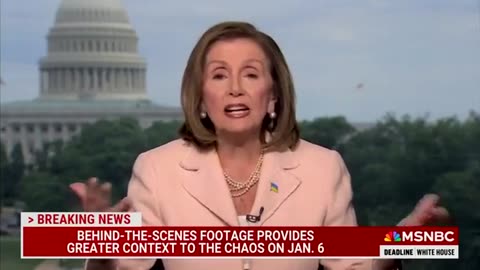 Nancy Pelosi Deflects Blame On Trump After Bombshell Jan 6 Revelation