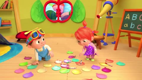 ABC Song with Balloons - CoComelon Nursery Rhymes & Kids Songs