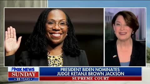 Sen. Klobuchar Pushes Back On Claims That Biden SCOTUS Nominee Is 'Far Left'