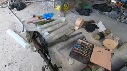 The Israeli Army finds large rockets underneath the bed of a young girl in Gaza.