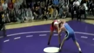 96 kilos Team Iowa(USA) vs Russia in freestyle wrestling