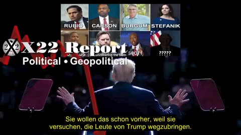 X22 Report vom 06.06.2024 - Die Wahl des Vizepräsidenten ist vielleicht nicht die, die du denkst