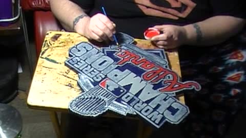 Braves World Series Champs Sign