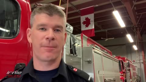 Canadian Firefighter FIRED for making this video - Peter van Oordt - Puslinch Fire & Rescue Ontario