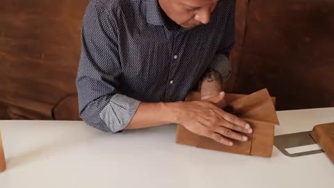 How It's Made - Leather Grandfather Case