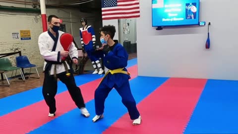 Kaleb Doing Mixed Martial Arts at New Age Taekwondo