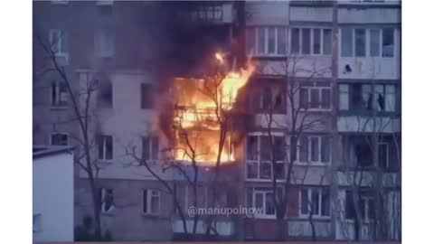 MARIUPOL RUSSIAN BOMBING CIVILIAN AREAS UKRAINE WAR